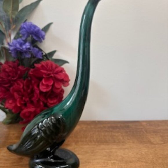 Vintage Evangeline Pottery Goose Figurine Canadian Studio‎ Art Pottery Glazed - Picture 2 of 6